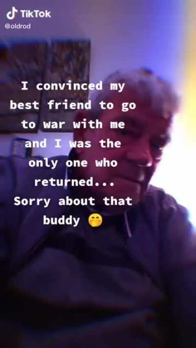 "Sorry about that buddy 🤭"