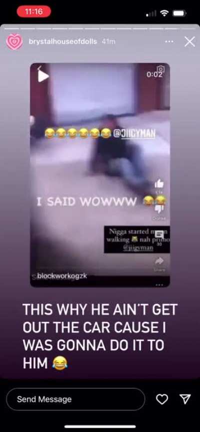 On this Twisted Tuesday: Lee Drilly&rsquo;s GF talks crazy after getting the dust punched out of her