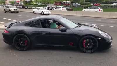 Dude with nice wheels can't get it quite right