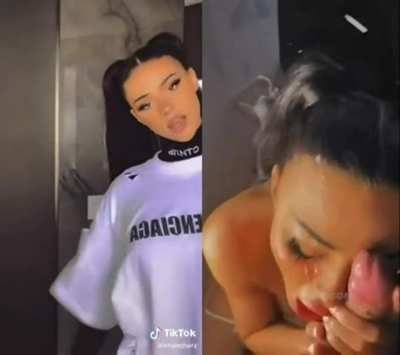 From Tiktok To Sucking Cock 😮 ( Full Vid In Comments)
