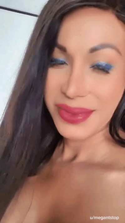 Will I have my balls bouncing on your chin or would you rather have my cock in your little hole?