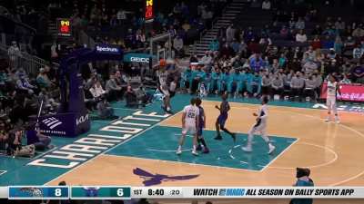 [Highlight] Franz Wagner gets the steal then lobs it to Cole Anthony