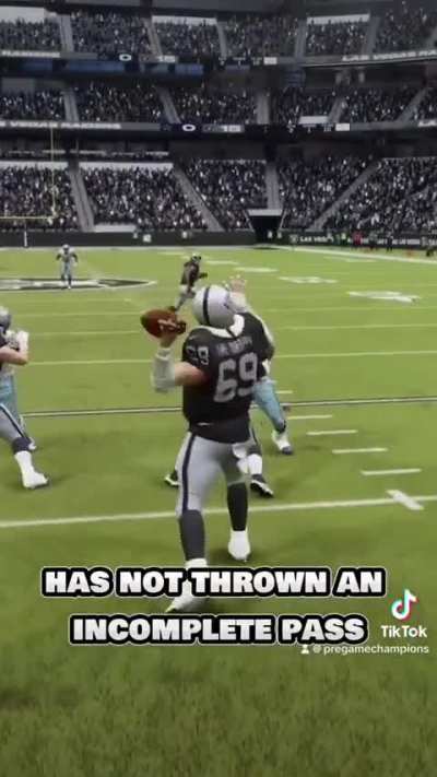 Raiders new QB is a human highlight reel