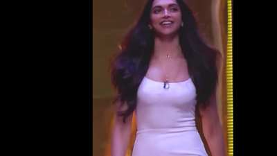 Deepika Padukone in white dress