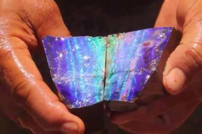 Stunning opal reveal