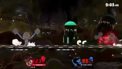 The Mishima suplex wins once again