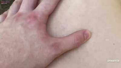 I couldn't resist to get fucked on our trip like a fuck doll
