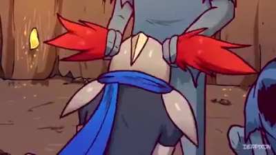 Defeated warrior gets violated by thieves (Derpixon)