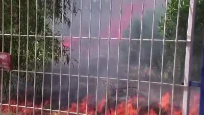 Dozens were killed as Israel carried out hundreds of airstrikes in Gaza,
