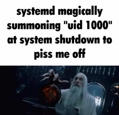 "a stop job is running"