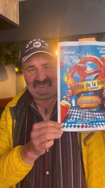 Robert67 nous invite &agrave; la f&ecirc;te de la bi&egrave;re (j'y serais) ptg70 la bise Armand du 70