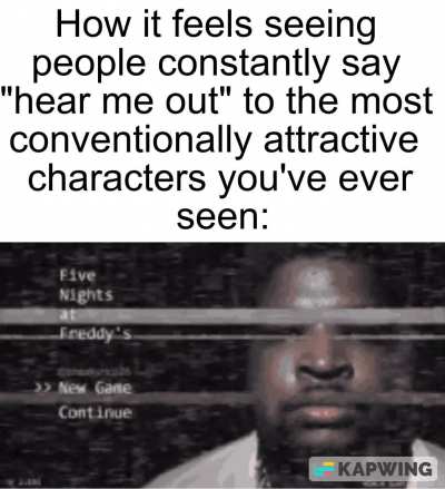 "Hear me out"
