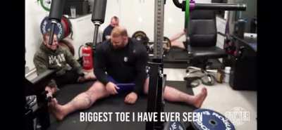 Big man's toe