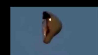 stabilised footage of UFO