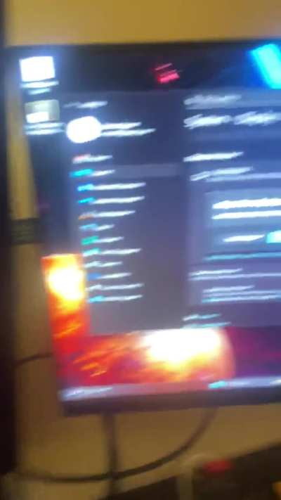 LG 32gs95uv-w.aus black screens whenever I go above 60hz