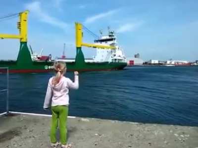 the girl didn't expect that