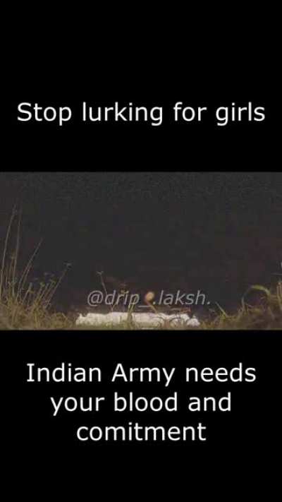 The country needs you..!