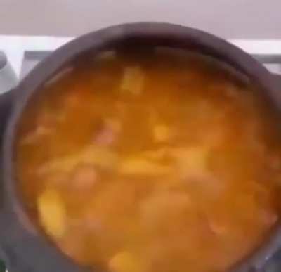 F to the soup