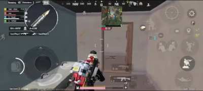 Check the spray in the end