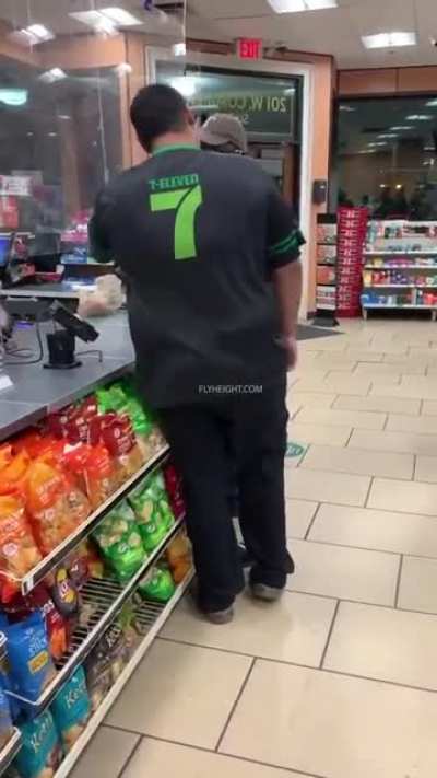 Texas 7/11 Cashier Does Not Play Games