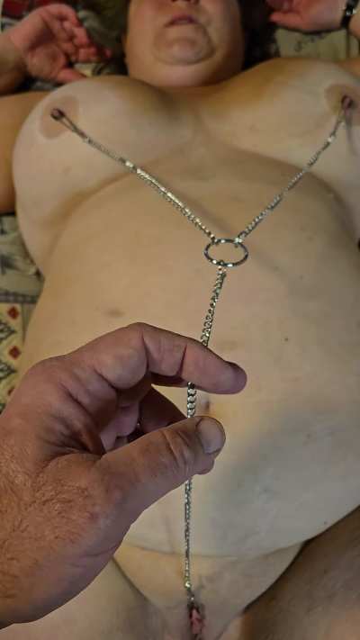 "Taco" and Titty Tuesday...with some bling! 😜