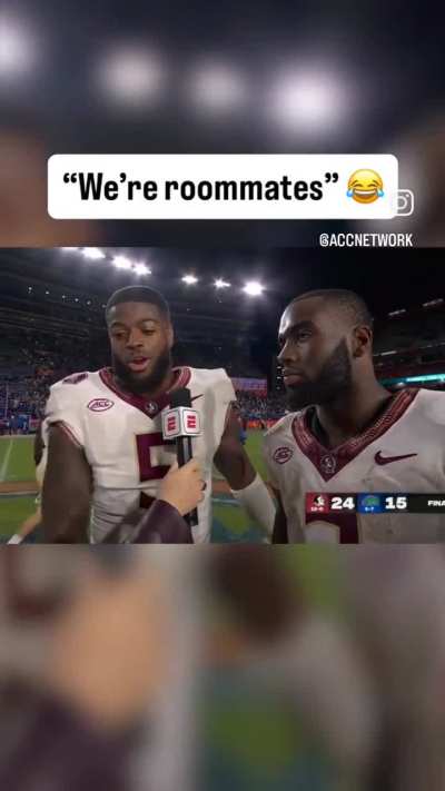 "We're Roommates"