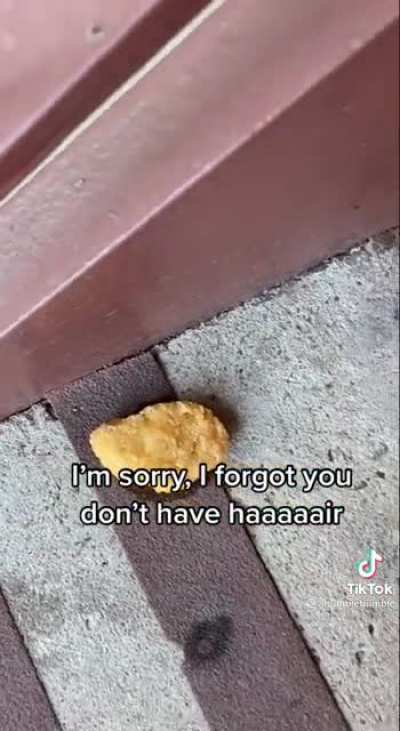 They ask how&rsquo;s the chicken nugget but never where&rsquo;s the chicken nugget