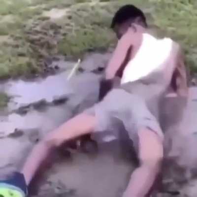 Nigga turned on the jets 😭