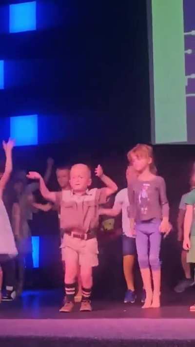 He stole the show