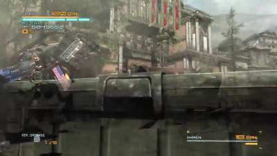 I posted a image earlier today of a mod i was making for metal gear rising, this is my progress now