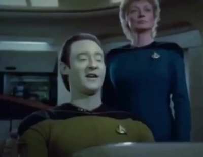 Bloopers from the cast of "Star Trek: The Next Generation", which premiered 35 years ago today in 1987