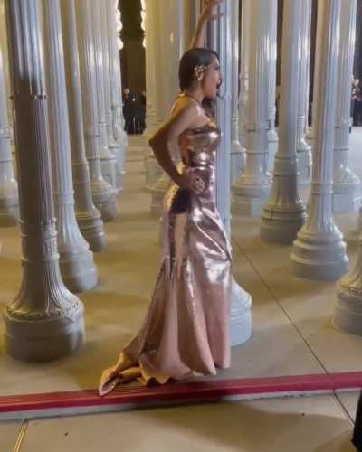 Attending LACMA Art + Film Gala - November 2023