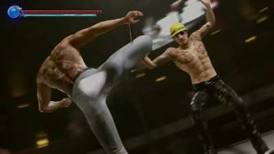 Majima really went ↗️➡️