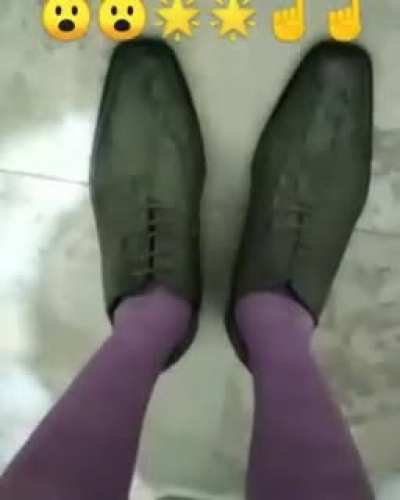 Yall see the shoes?