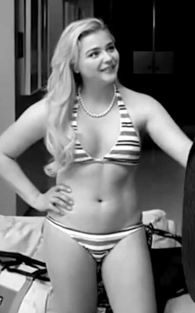 Chloe Grace Moretz has been waiting for you. Dominate or Submit to her?