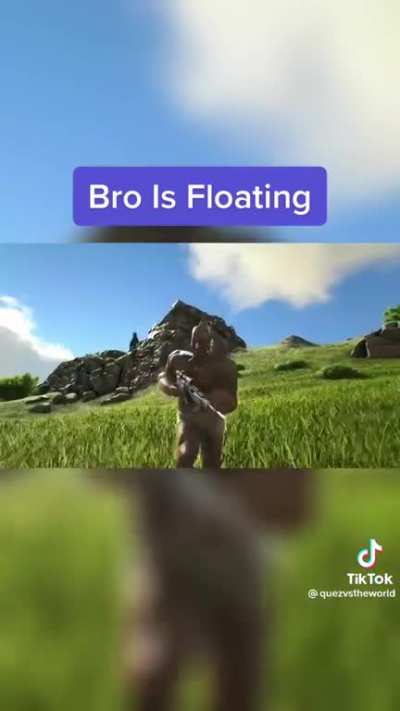he floating