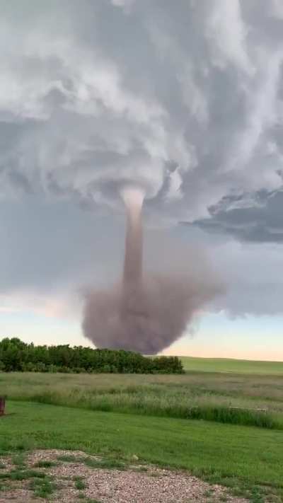 The calmest tornado I've ever seen