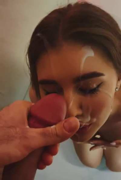 She deserved that protein face mask