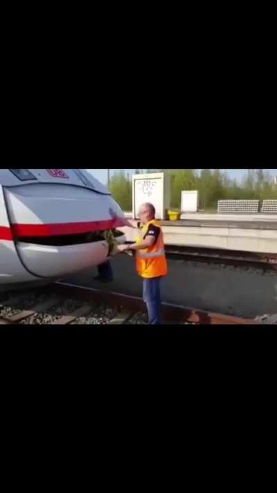 F&uuml;tterung eines ICEs
