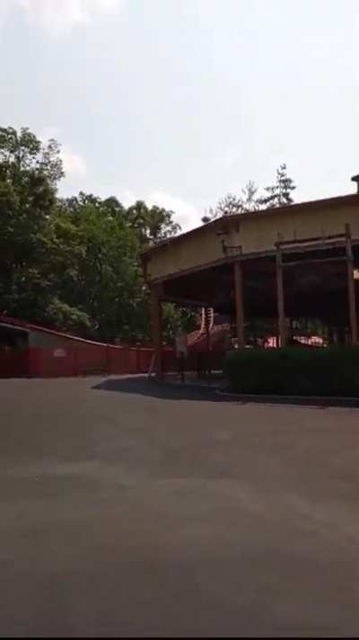 Man starts argument at Six Flags, St. Louis.