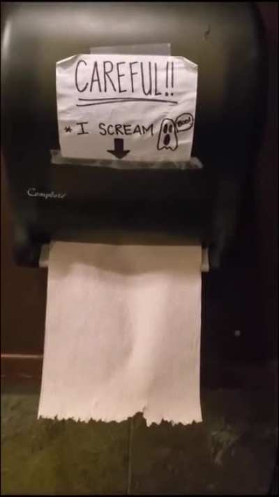 Careful!! I scream