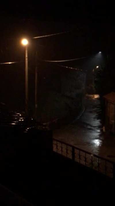 We are facing a storm, this one is called &ldquo;B&aacute;rbara&rdquo;. Greetings from Portugal.