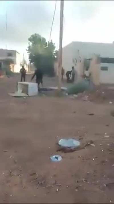 Popular Resistance members fighting the RSF in Khartoum, Sudan