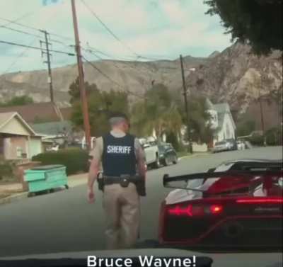 imagine getting hit by a lambo