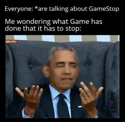 Seriously tho, i dont get it