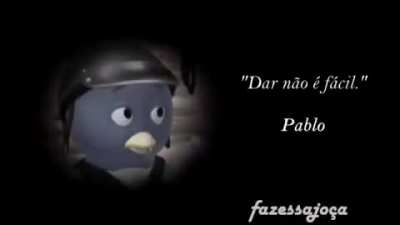"Dar n&atilde;o &eacute; facil" pablo 2020