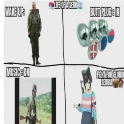 Salute da glorious modern Serb empire 😎😎🇷🇸🏳️&zwj;⚧️💪
