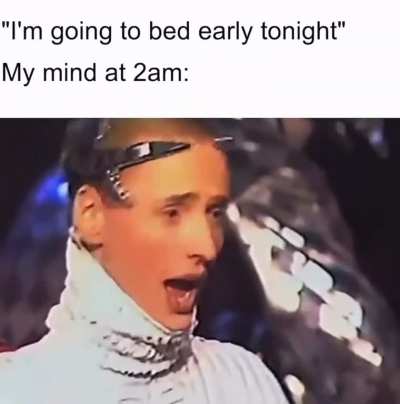 I’m so tired…