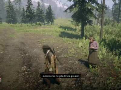 Trying to help a lady out