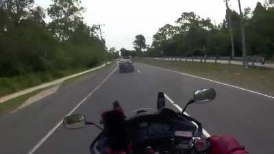 Road rage mirror smash